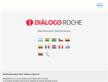 Tablet Screenshot of dialogoroche.com